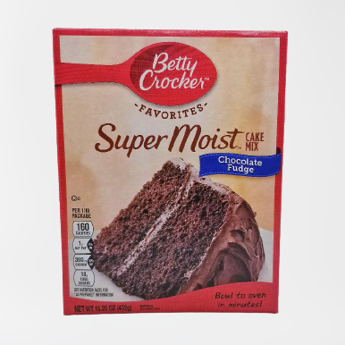 Betty Crocker Chocolate Fudge Cake Mix (432g)