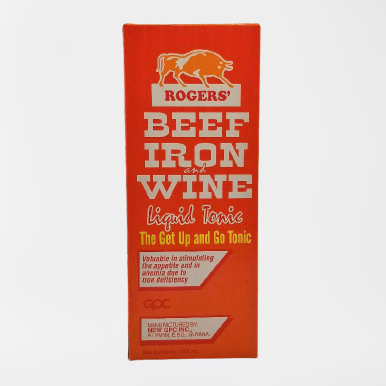 Rogers Beef Iron Wine Liquid Tonic (200ml)