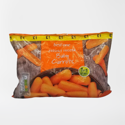 Best One Frozen Baby Carrots (500g)