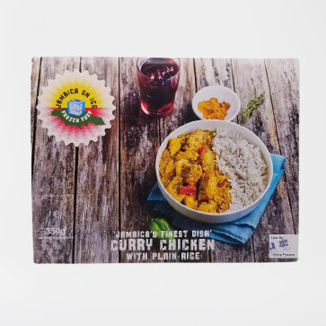 Jamaica On Ice Potato & Chickpea Curry (350g)