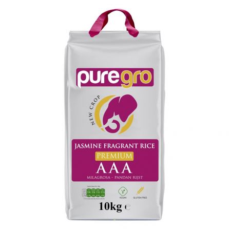 Puregro Jasmine Rice (10kg)