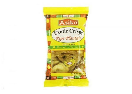 Asiko Slightly Salted Plantain Chips (75g)