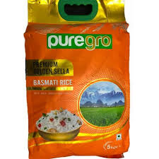 Puregro Golden Sella Basmati Rice (5kg)