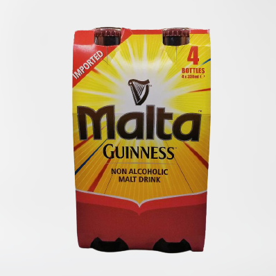 Guinness Malta Bottle (4 Pack)