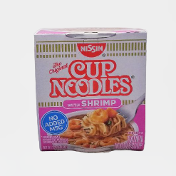 Nissin Cup Noodles, Shrimp Flavor