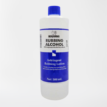 Benjamins Rubbing Alcohol (500ml)