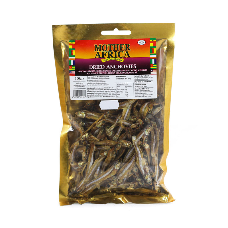 Mother Africa Dried Anchovies (100g)