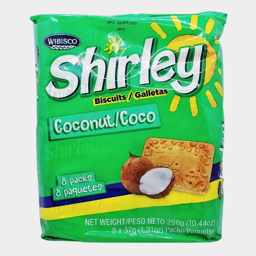 Shirley  Coconut Snack Packs (8 x 37g)