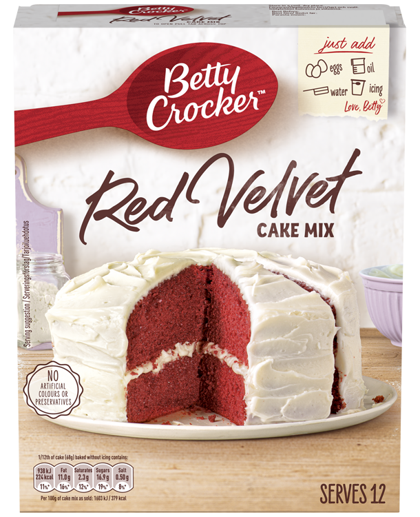 Betty Crocker Red Velvet Cake Mix (432g)