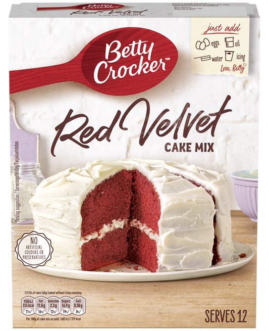 Betty Crocker Red Velvet Cake Mix (432g)