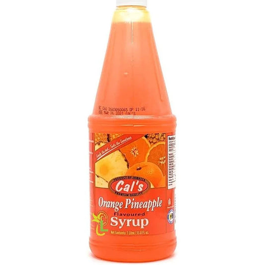 Cal's Orange Pineapple Syrup