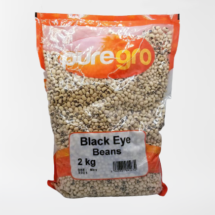 Puregro Black Eye Beans (2kg)