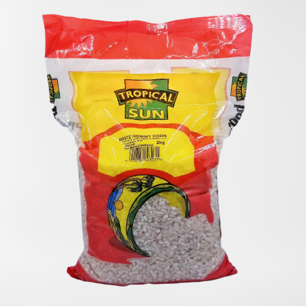 Tropical Sun White Hominy Corn (2kg)