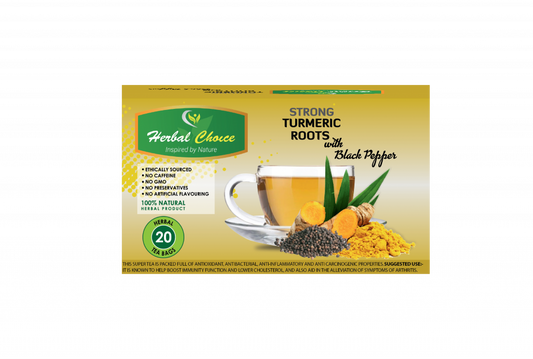 Herbal Choice Turmeric & Ginger with Black Pepper (40g)