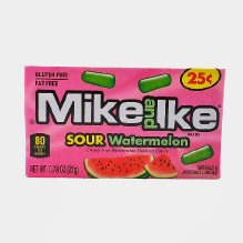 Mike & Ike Sour Watermelon (22g)