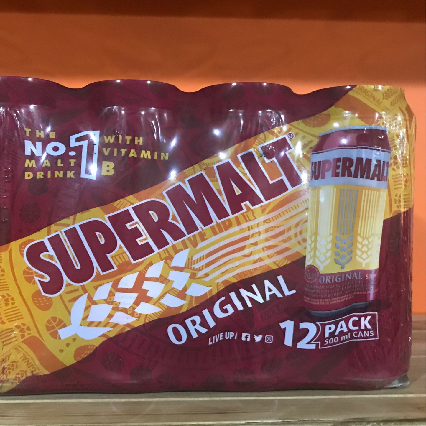 Supermalt Original Can (12 Pack)