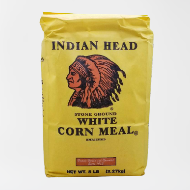 Indian Head White Cornmeal (2.2kg)