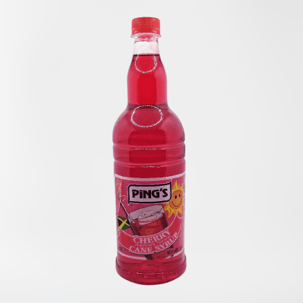 Pings Cherry Syrup (1L) - Montego's Food Market 