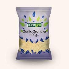 Puregro Garlic Granules (100g) - Montego's Food Market 