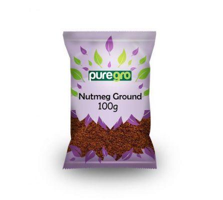 Puregro Nutmeg Ground (100g) - Montego's Food Market 