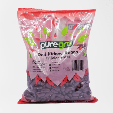 Puregro Red Kidney Beans (500g)PMP - Montego's Food Market 