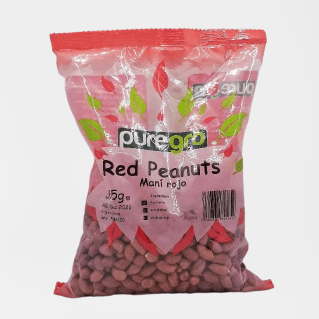 Puregro Red Peanuts (375g) - Montego's Food Market 