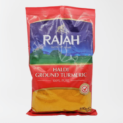 Rajah Haldi Ground Turmeric (400g) - Montego's Food Market 