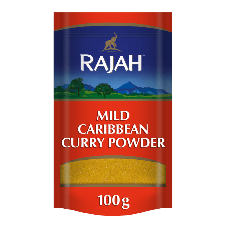 Rajah Mild Caribbean Curry Powder (100g) - Montego's Food Market 