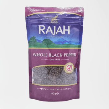 Rajah Whole Black Pepper (100g) - Montego's Food Market 