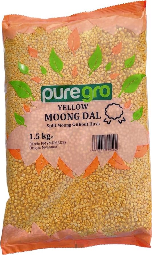 Puregro Split Moong Beans (500g)