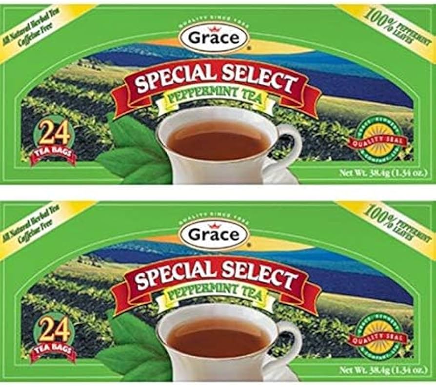 Grace Peppermint Tea Bags