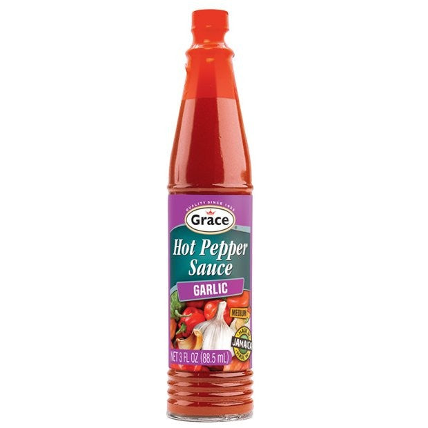 Grace Garlic Hot Pepper Sauce (88.5ml)