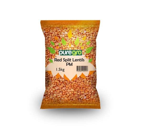 Puregro Red Split Lentils (500g)