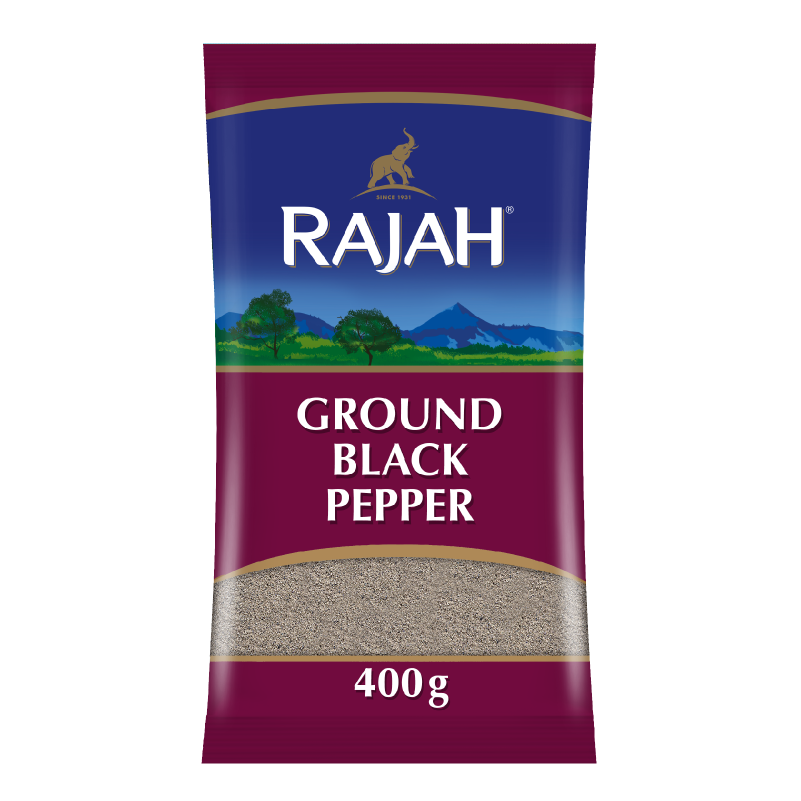 Rajah Ground Black Pepper (400g)