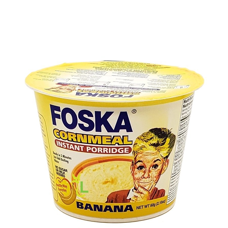 Foska Cornmeal: Instant Porridge - Banana (60g)