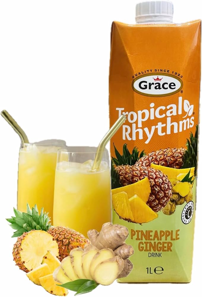 Grace Tropical Rhythms Pineapple Ginger (1litre)