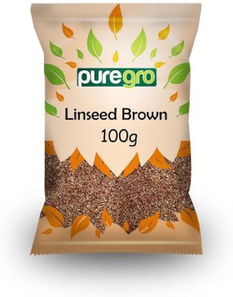 Puregro Brown Linseed Flaxseed (100g)