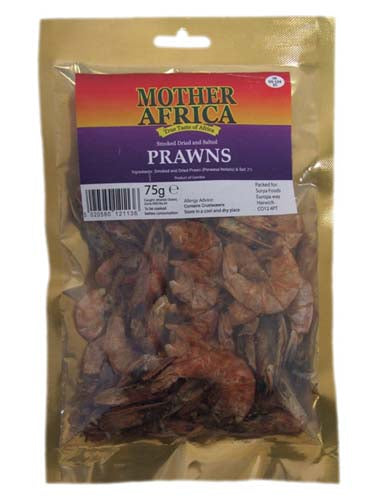 Mother Africa prawn smoked 40g