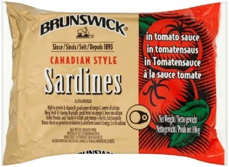 Brunswick Canadian Sardines in Tomato Sauce (106g)