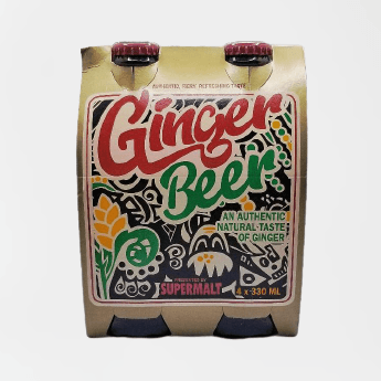 Supermalt Ginger Beer (4 x 330ml) - Montego's Food Market 