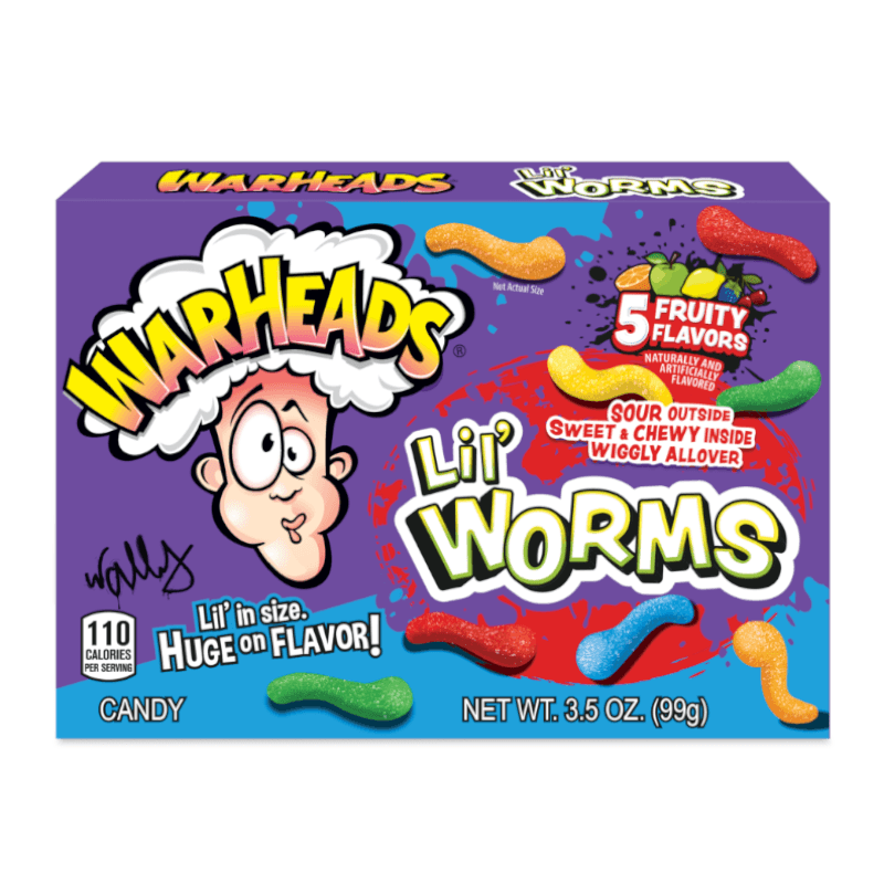 Warheads Lil Worms (99g) - Montego's Food Market 