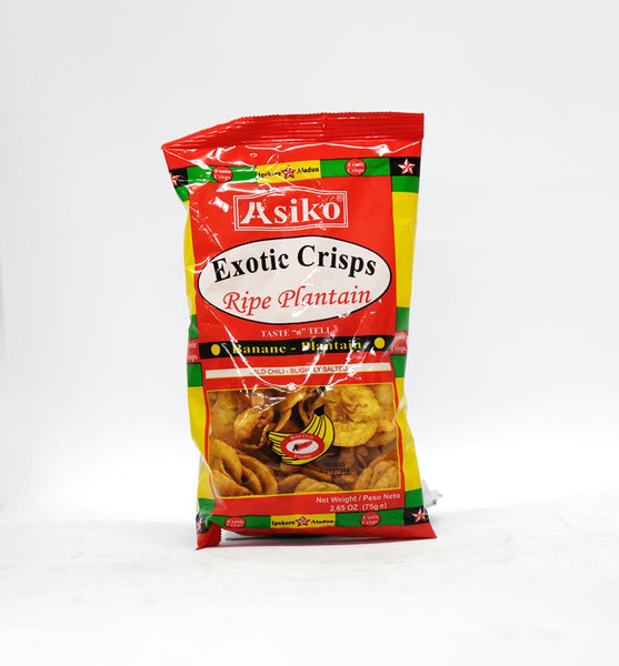 Asiko Mild Chilli Plantain Chips (75g)