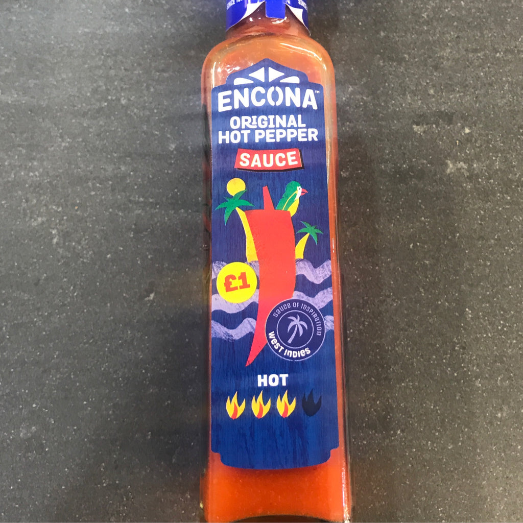 Encona West Indian Hot Pepper Sauce (142ml) - Montego's Food Market 